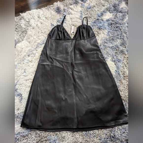 Victoria's Secret Dresses & Skirts - Victoria's secret faux leather dress
